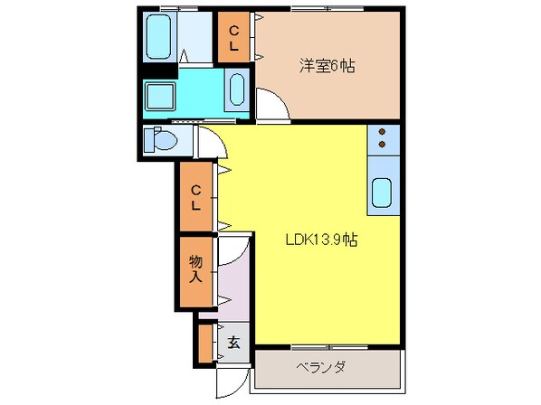 メゾン・ド・ルミエールの物件間取画像